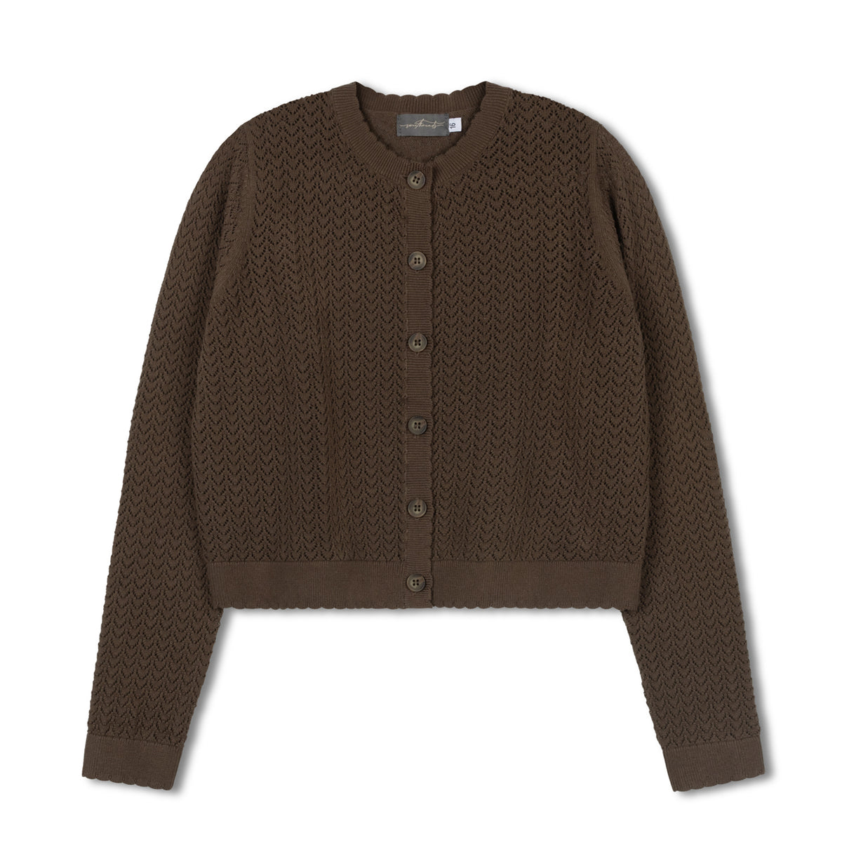 Knit Cardigan Olive Taupe