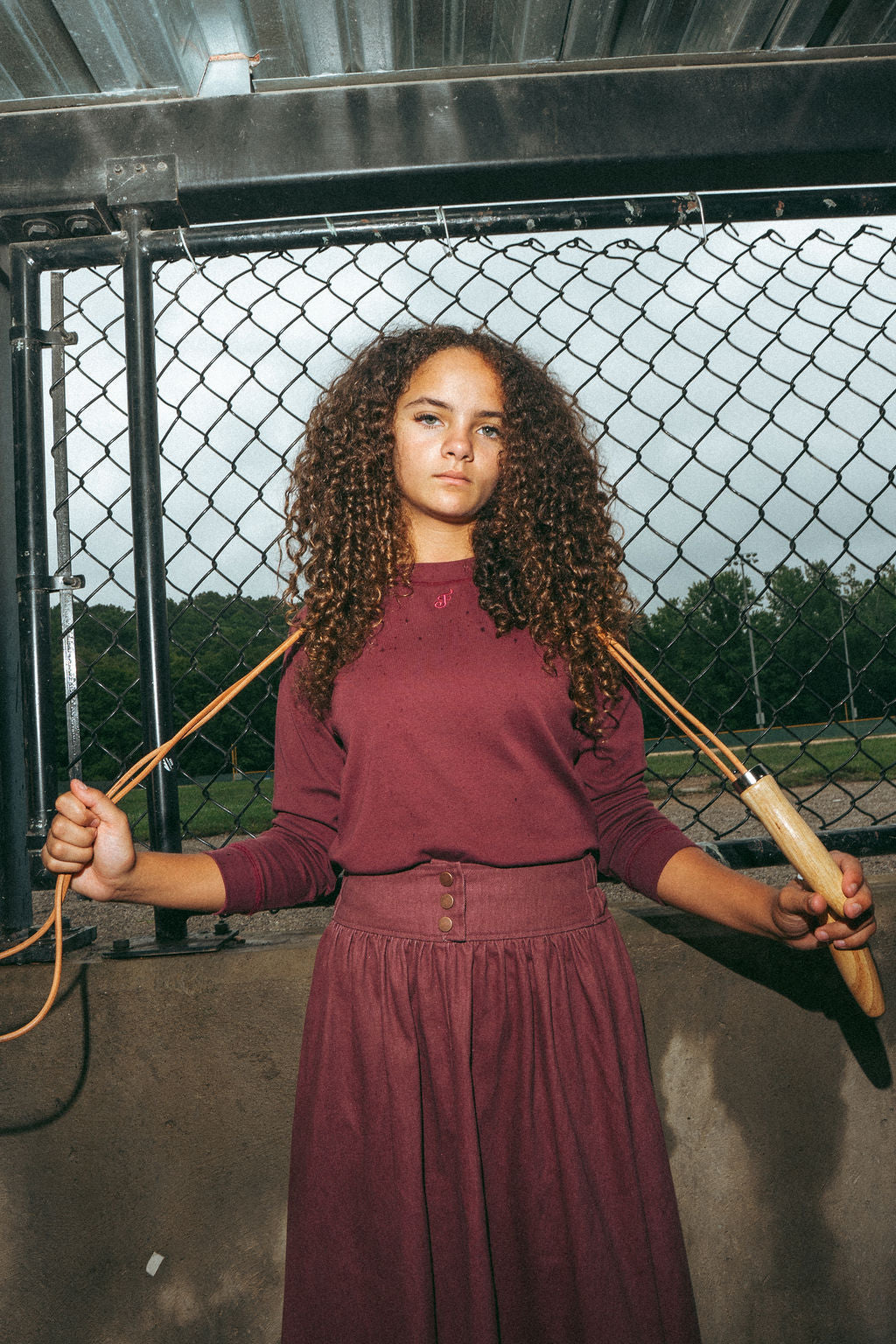 Mulberry Utility Skirt
