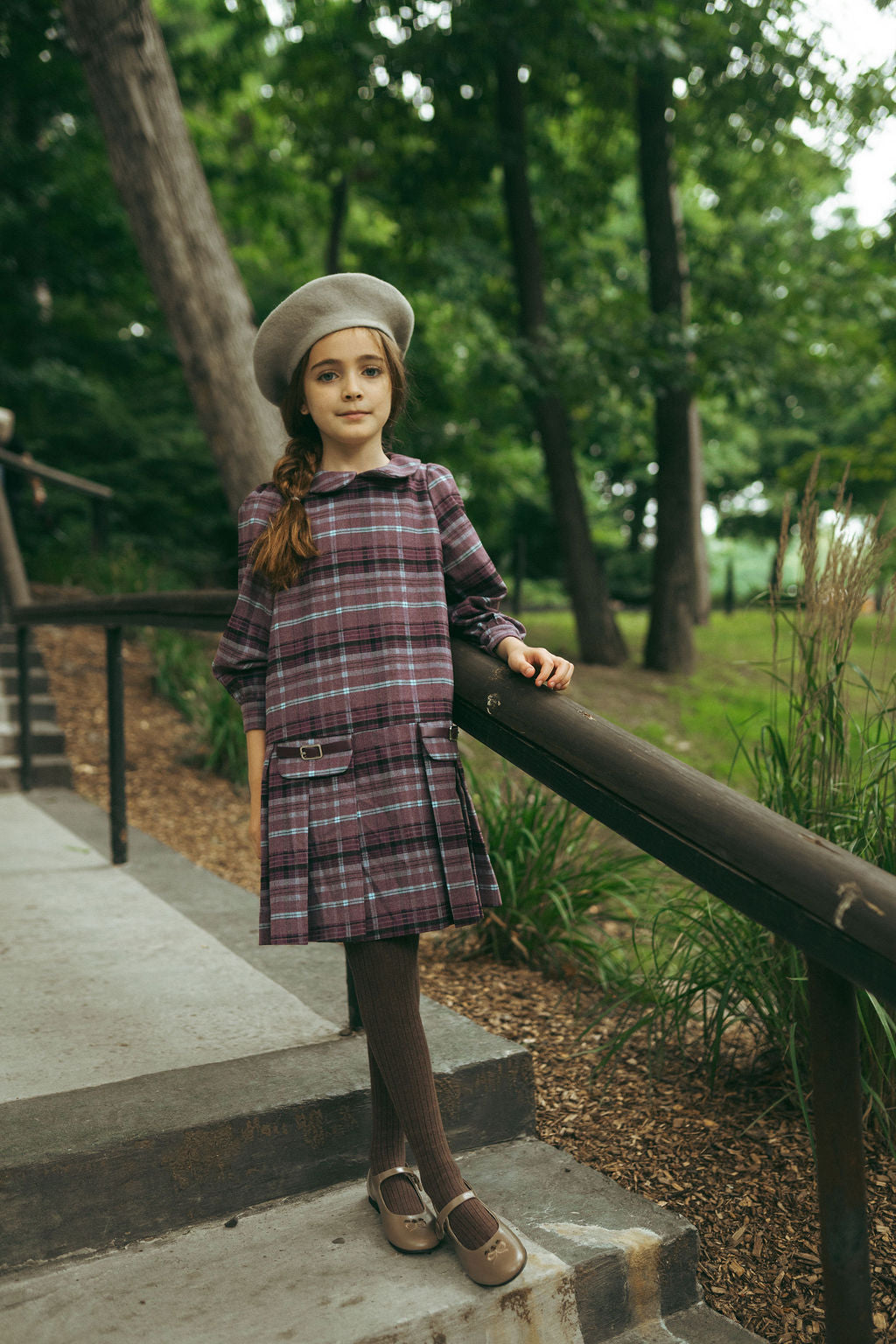 Plum Heritage Dress