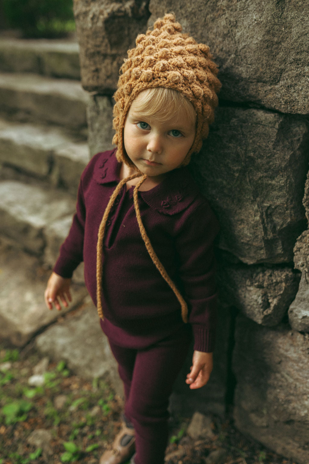 Plum Knit Set