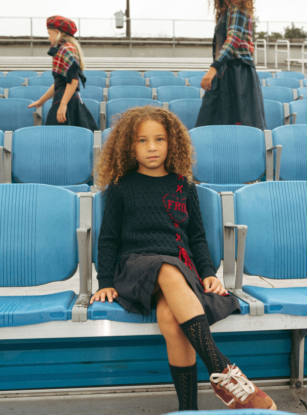 Laced Knit Sweater