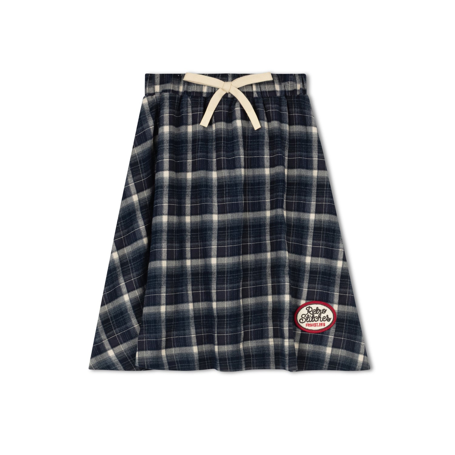 Blue Hour Tartan Skirt Short