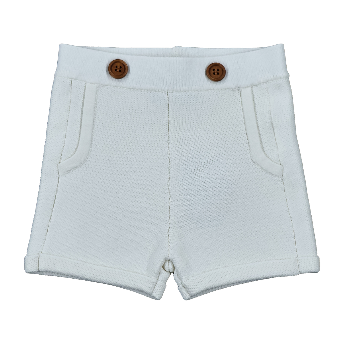 パンツ pretty knit shorts (off white) moose's ACE SHORTS KNIT OFF WHITE
