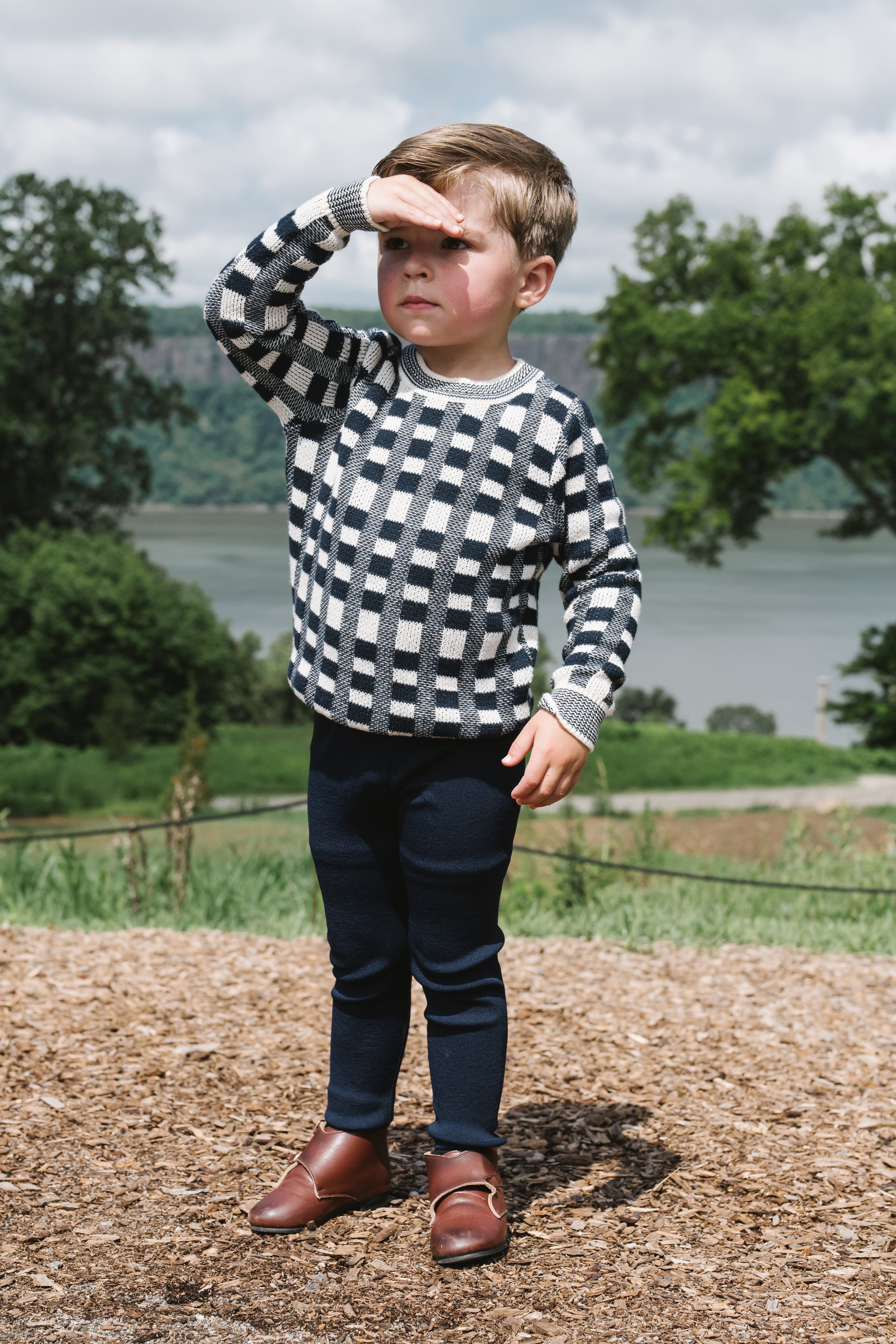 CALVIN SWEATER NAVY