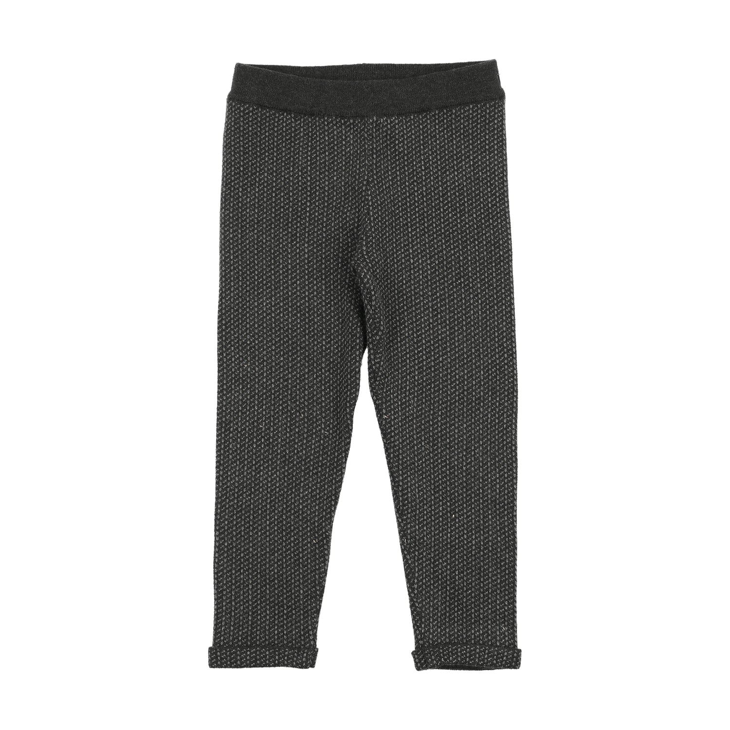 Monochrome Knit Leggings