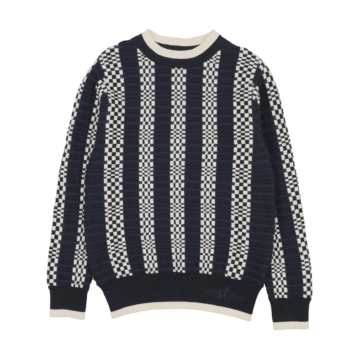 Navy Stripe Sweater