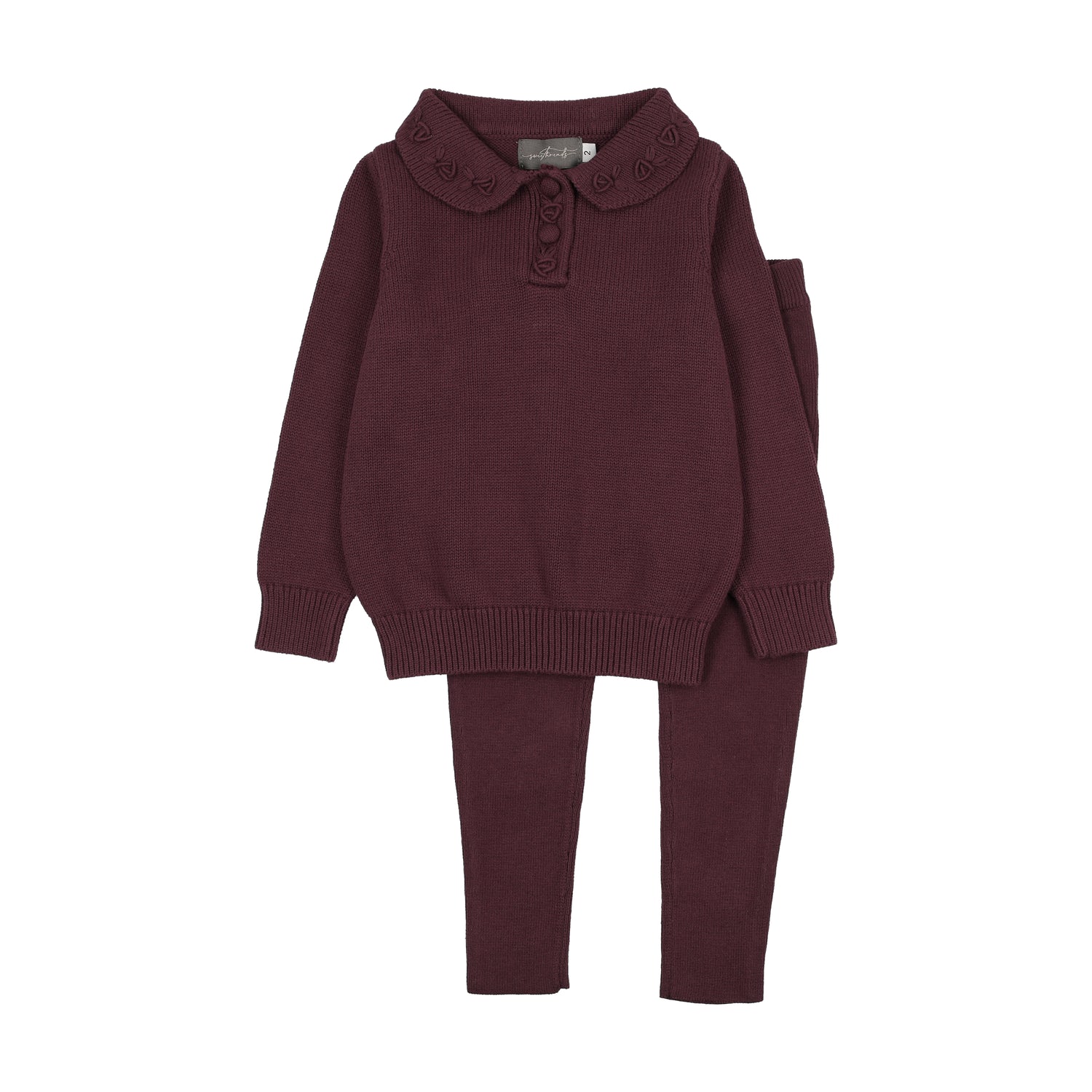 Plum Knit Set