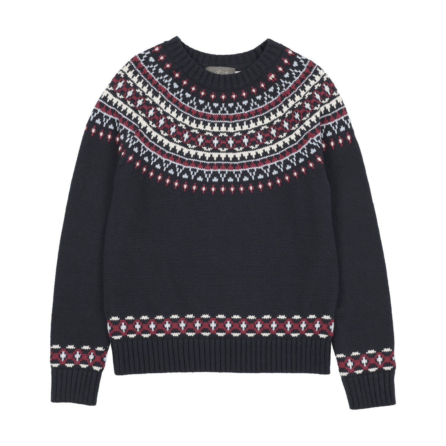 Aster Navy Crew Sweater