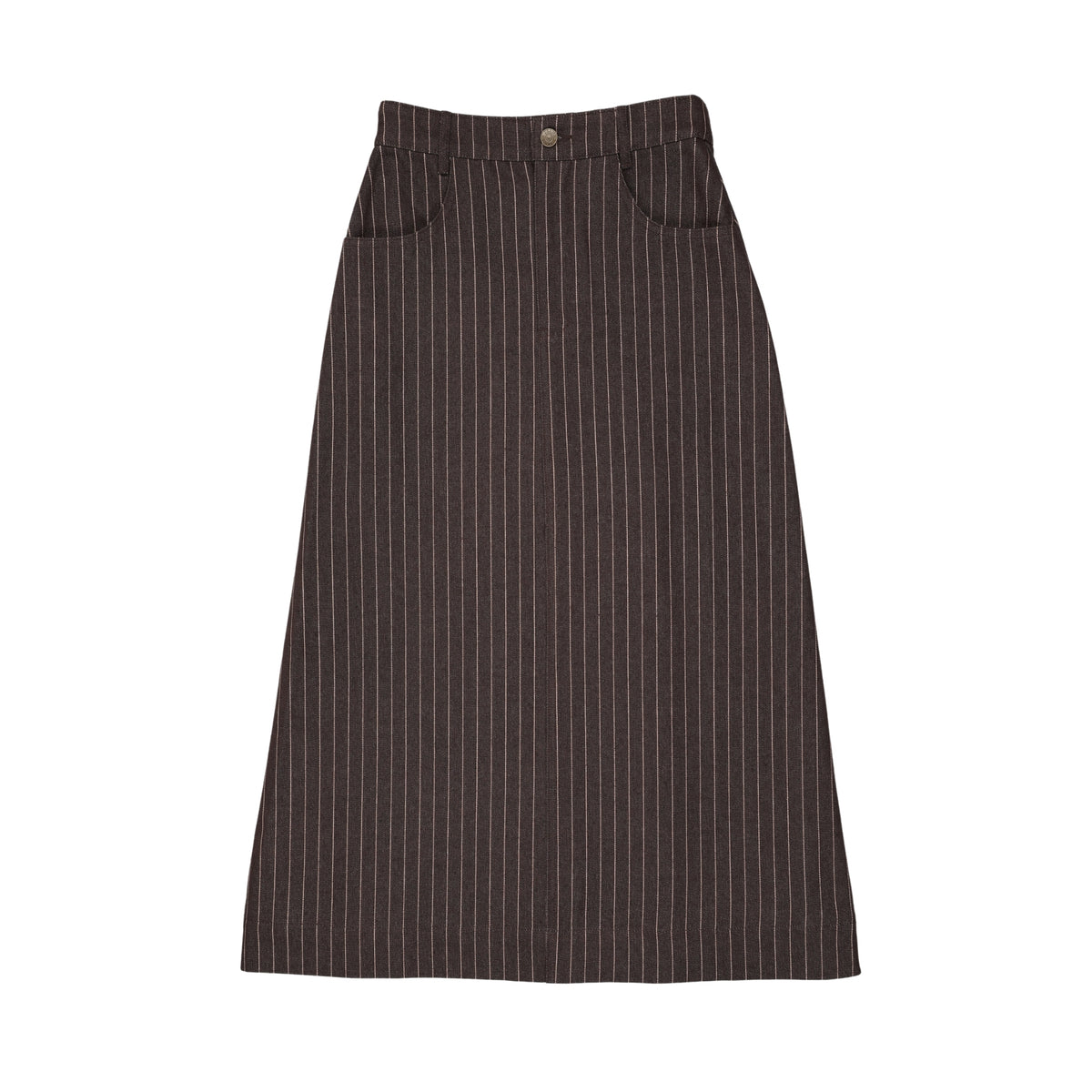 Mocha Stripe Skirt